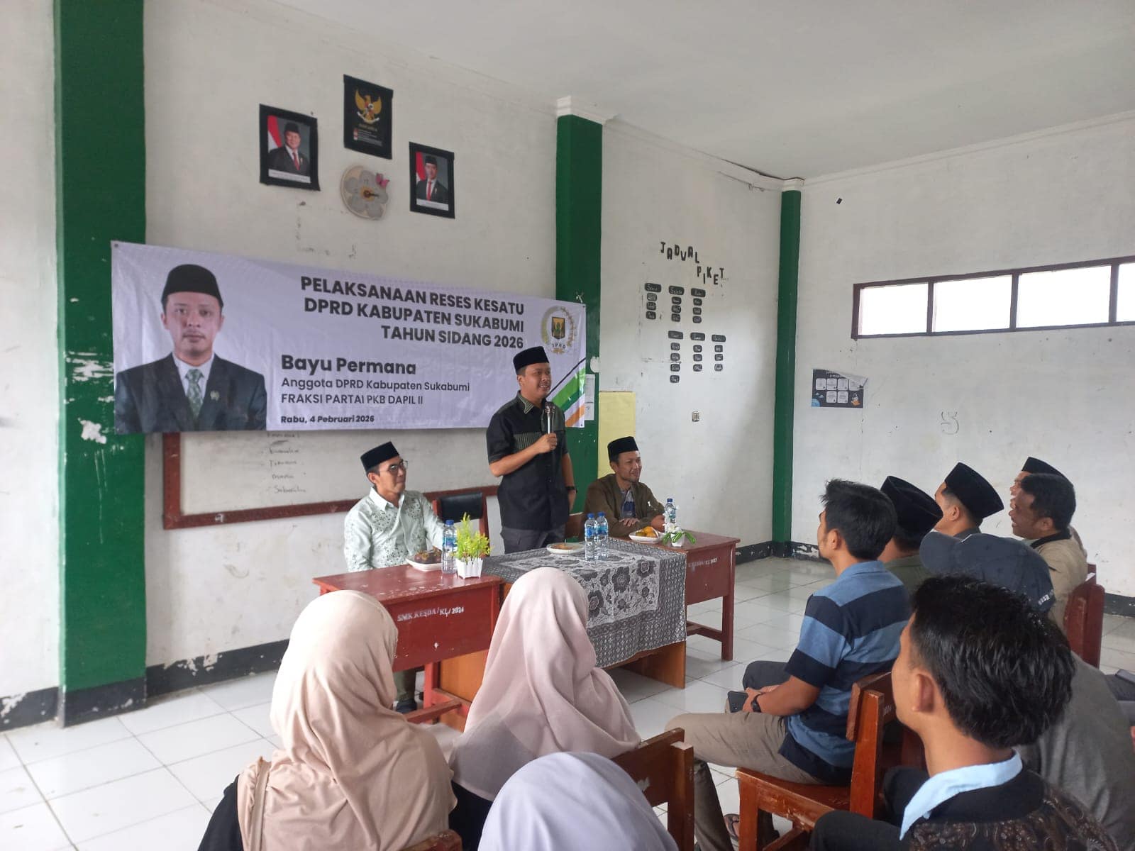 Reses Pertama, Bayu Permana Minta Kepada Masyarakat, “Jangan Risau” Kami Akan Bahas Dengan Dinas-dinas Terkait.